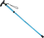 Trekking Poles, Collapsible Hiking Pole Telescopic Folding Cane Quick Lock Aluminum Alloy for Outdoor Hiking Walking Camping