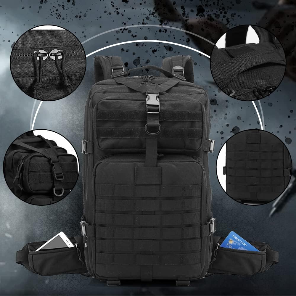 Military Tactical 3-Day Trail Backpack