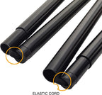 Fold-able Wading Staff lf-Adjustable Locking System New Safe No Need to Adjust Center Core with Neoprene Pouch Fly Fishing Wading Stick