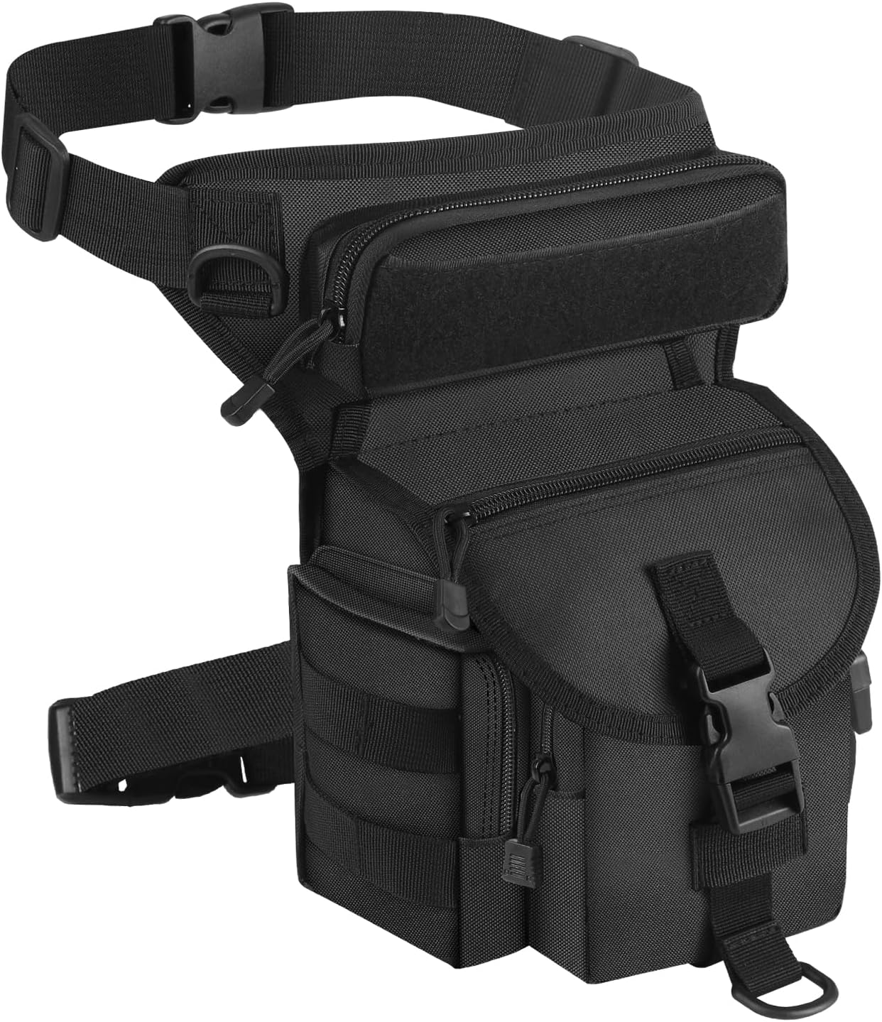 Hiking Waist Packs, Adjustable Mens Fanny Pack, Waterproof Belt bags, Drop Leg Bag, for Camping, Tactical,Cycling