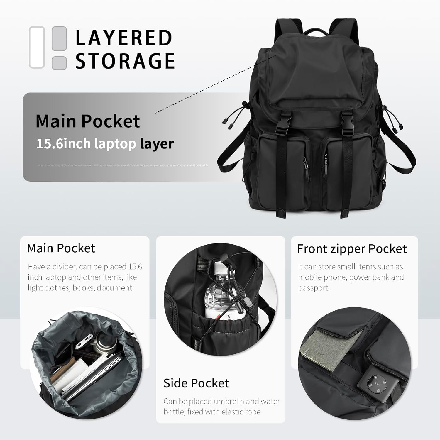 Retro Multi-functional Outdoor Trail Pack