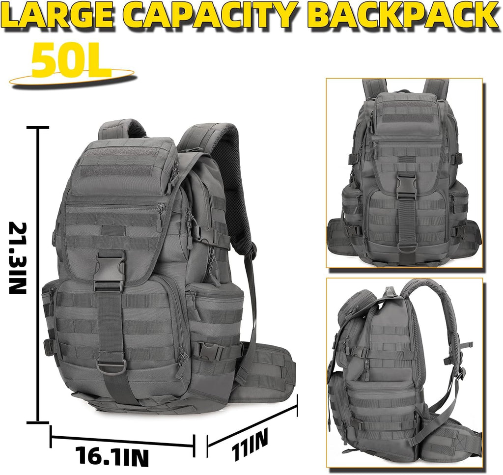 Waterproof Tactical 3-Day Trail Backpack